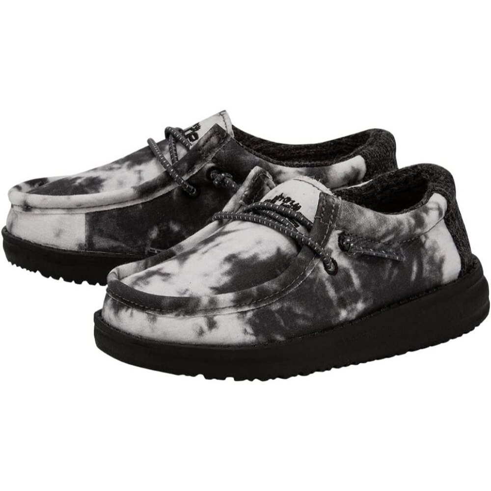 Hey Dude Kids Wally Thunderstruck Tie-Dye Shoes Size K12 US EU 31 New with Tag